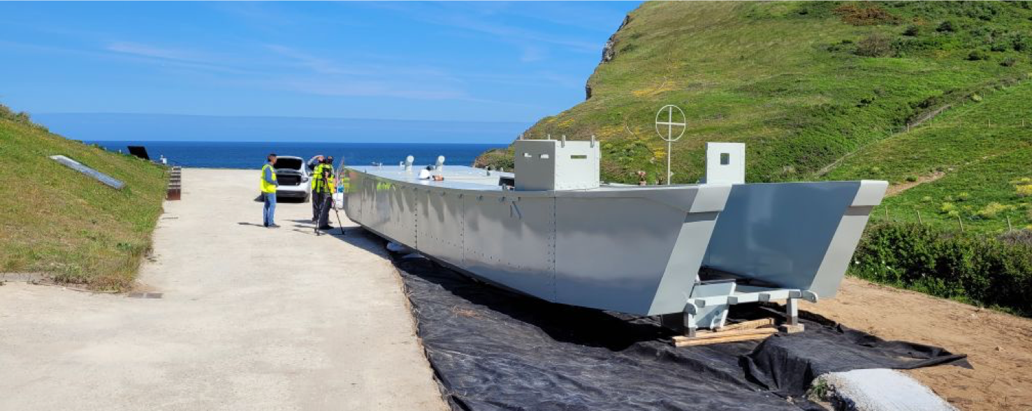 Actu st jouin bruneval installation barge 2